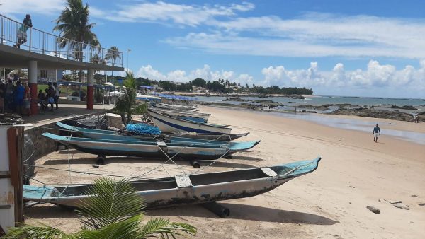 Barcos ancorados em Itapuã viram berçário de mosquito