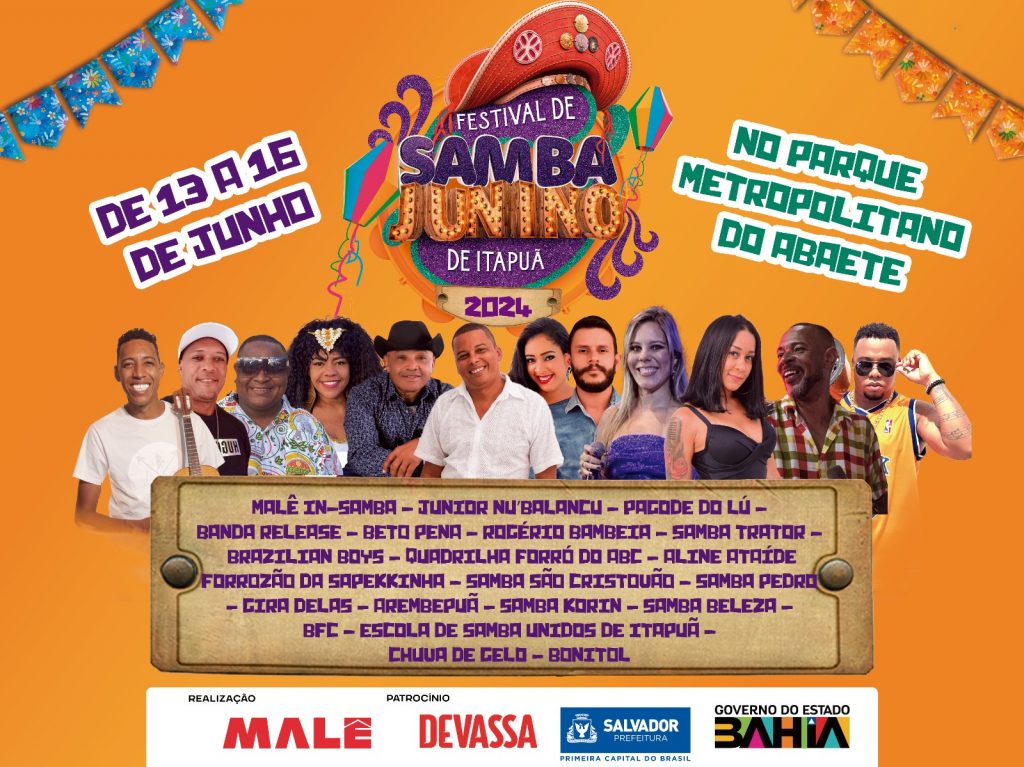 festival de samba junino