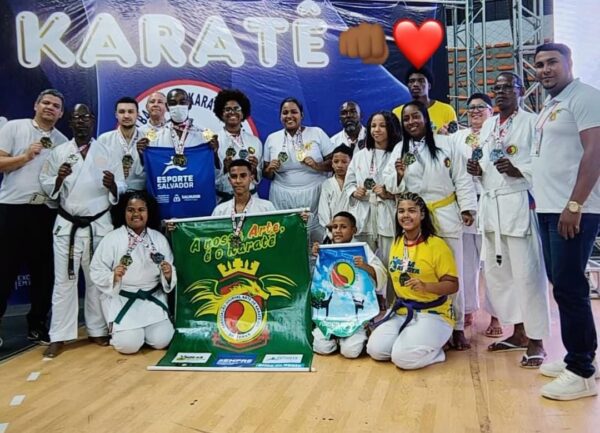 Itapuã vira potência no Karatê e conquista dezenas de medalhas no Baiano 2025