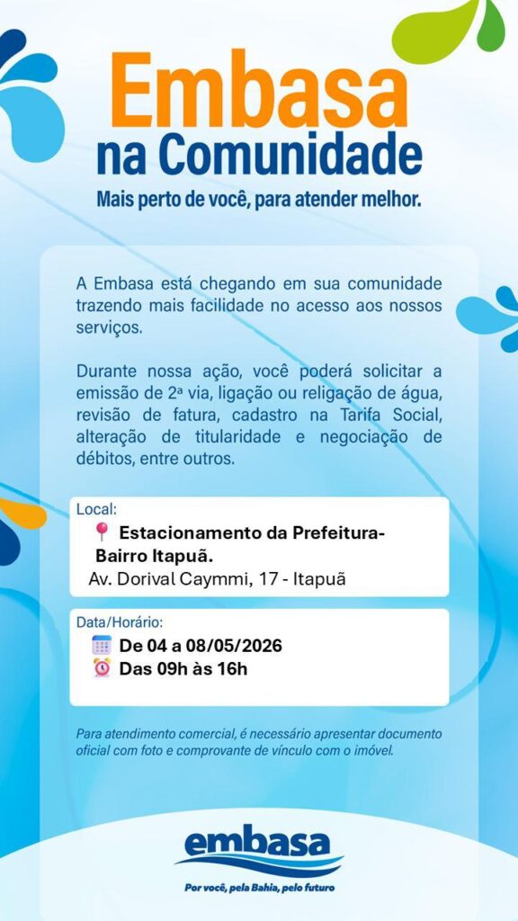 embasa atendimento pb